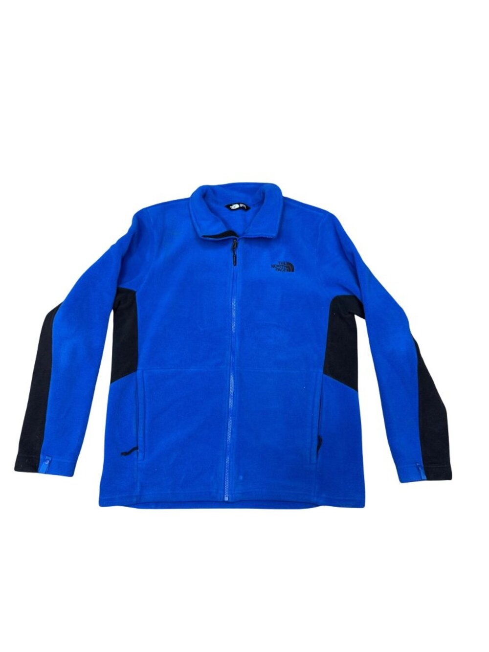 The North Face Khumbu Mens Blue Full-Zip Fleece Jacket Size Large Denali Hiking